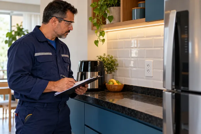 Avaliação profissional de uma instalação elétrica residencial